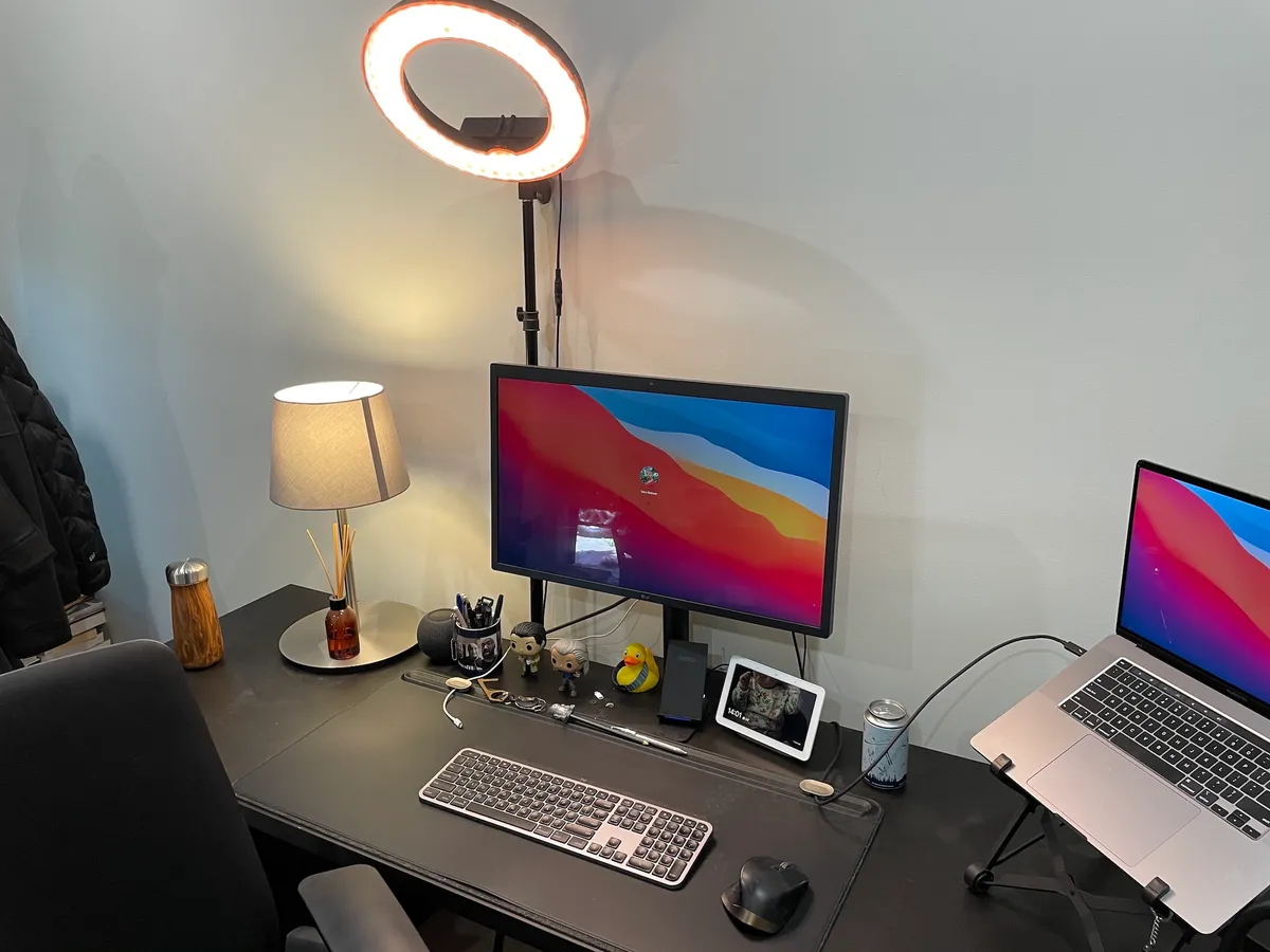 Work setup for 2021